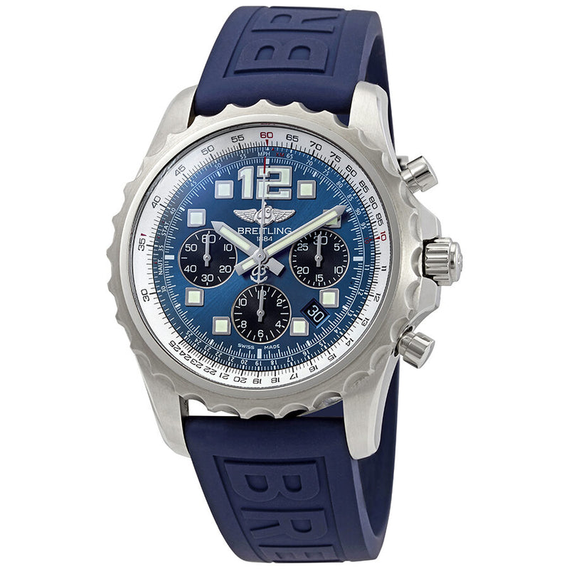 Breitling Chronospace Chronograph Automatic Blue Dial Men's Watch #A2336035/C833-159S-A20S.1 - Watches of America