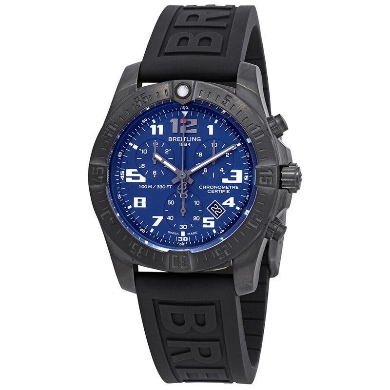 Breitling Chronospace Night Mission Chronograph Blue Dial Men's Watch V7333010/C939BKPD3#V7333010-C939-153S - Watches of America
