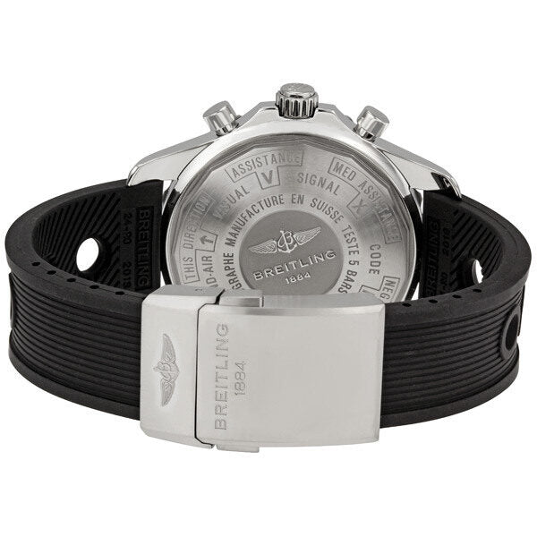 Breitling Chronospace Ocean Racer Rubber Band Men's Watch A7836534-BA26BKOD #A7836534/BA26 - Watches of America #3