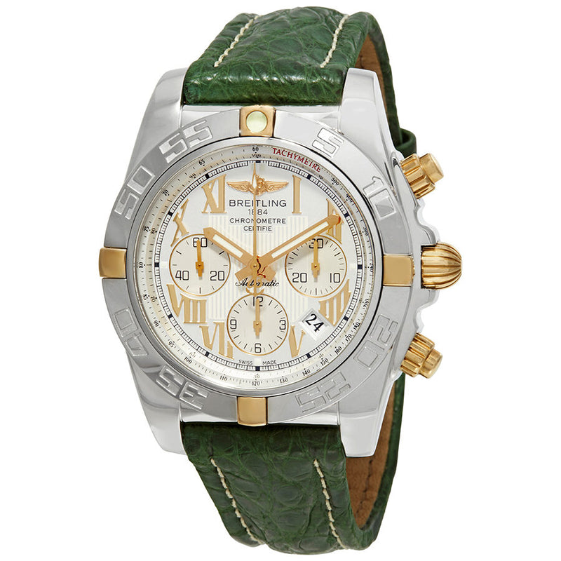 Breitling Chroomat 44 Automatic Silver Dial Men's Watch IB011012/G677#IB011012-G677GNCT - Watches of America