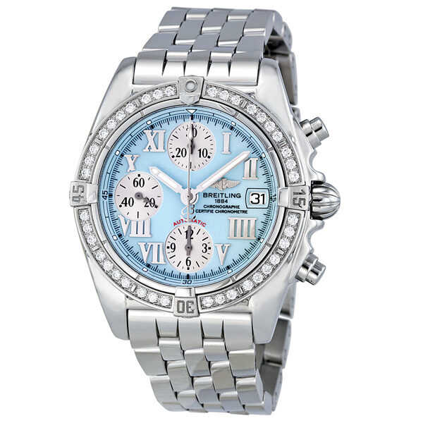 Breitling Cockpit Chronograph Automatic Diamond Men's Watch A1335853-L510SS#A1335853/L510 - Watches of America