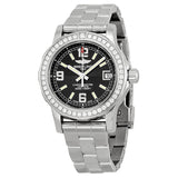 Breitling Colt 33 Black Dial Diamond Ladies Watch A7738753-BB51SS#A7738753/BB51 - 158A - Watches of America