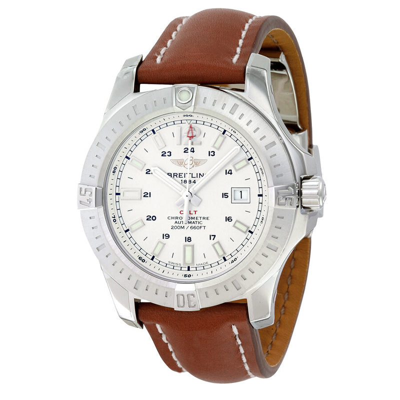 Breitling Colt Automatic Silver Dial Men's Watch A1738811-G791BRLD#A1738811-G791-438X-A20D.1 - Watches of America