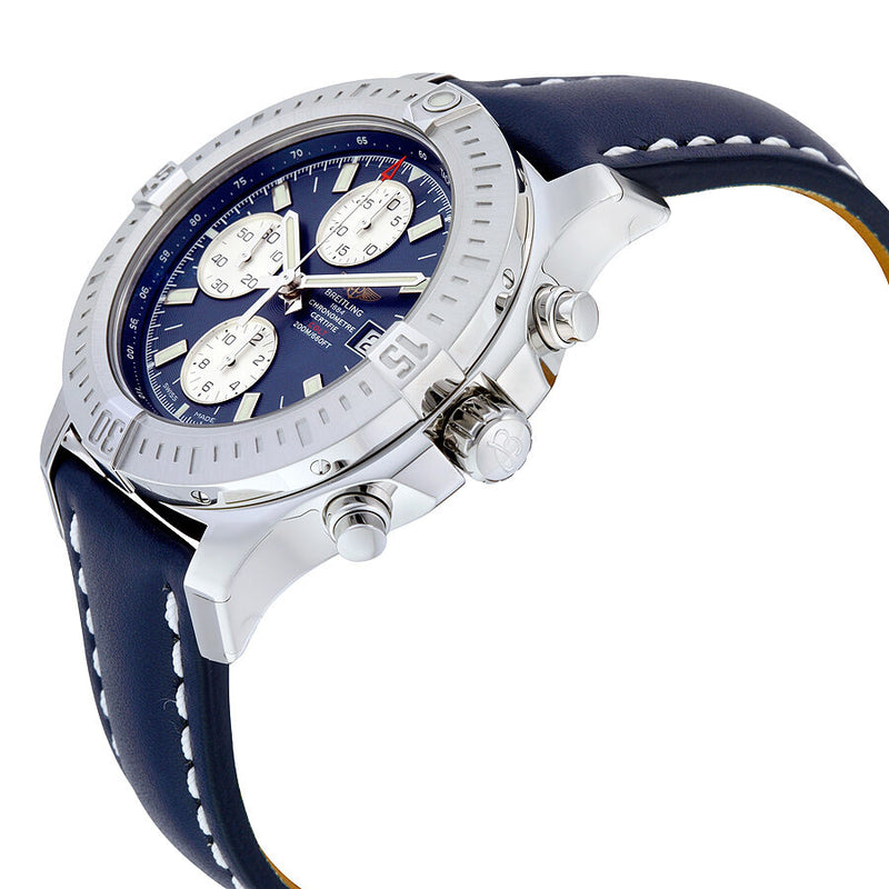 Breitling Colt Chronograph Automatic Blue Dial Blue Leather Men's Watch A1338811-C914BLLD #A1338811-C914-112X-A20D.1 - Watches of America #2
