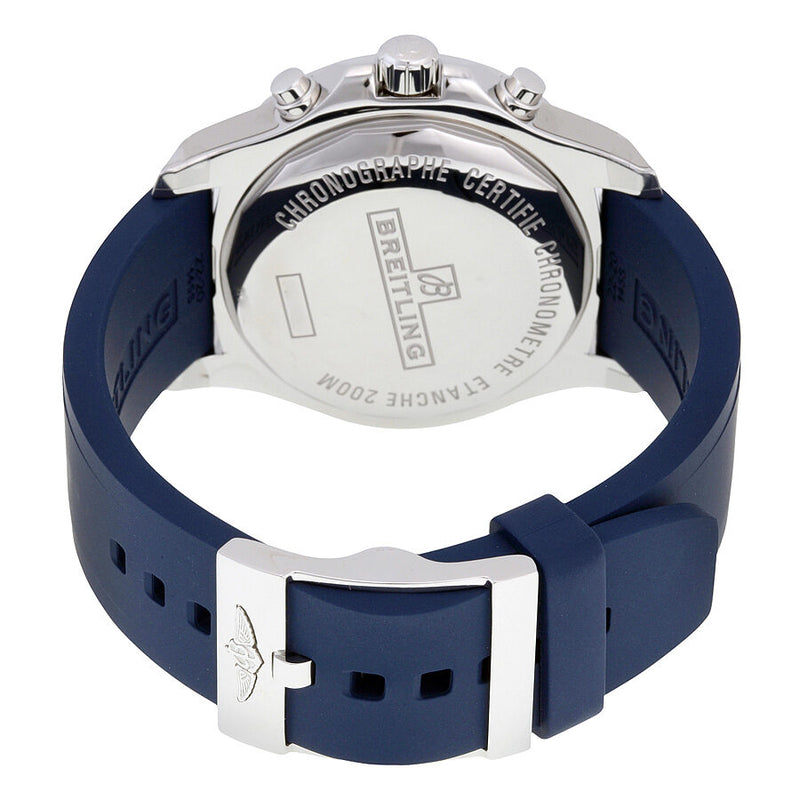 Breitling Colt Chronograph Automatic Blue Dial Blue Rubber Men's Watch A1338811-C914BLPT #A1338811-C914-145S-A20S.1 - Watches of America #3