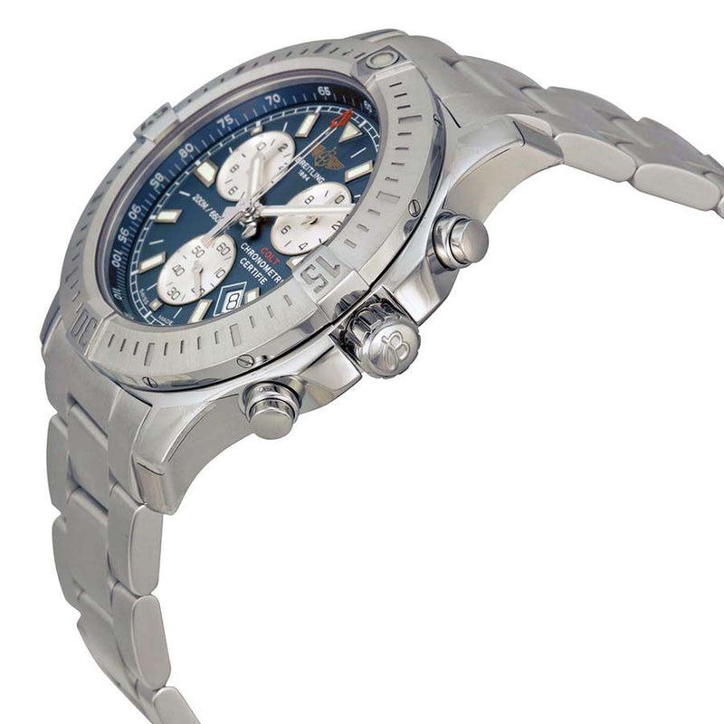Breitling Colt Chronograph Blue Dial Men's Watch A7338811-C905SS #A7338811-C905-173A - Watches of America #2