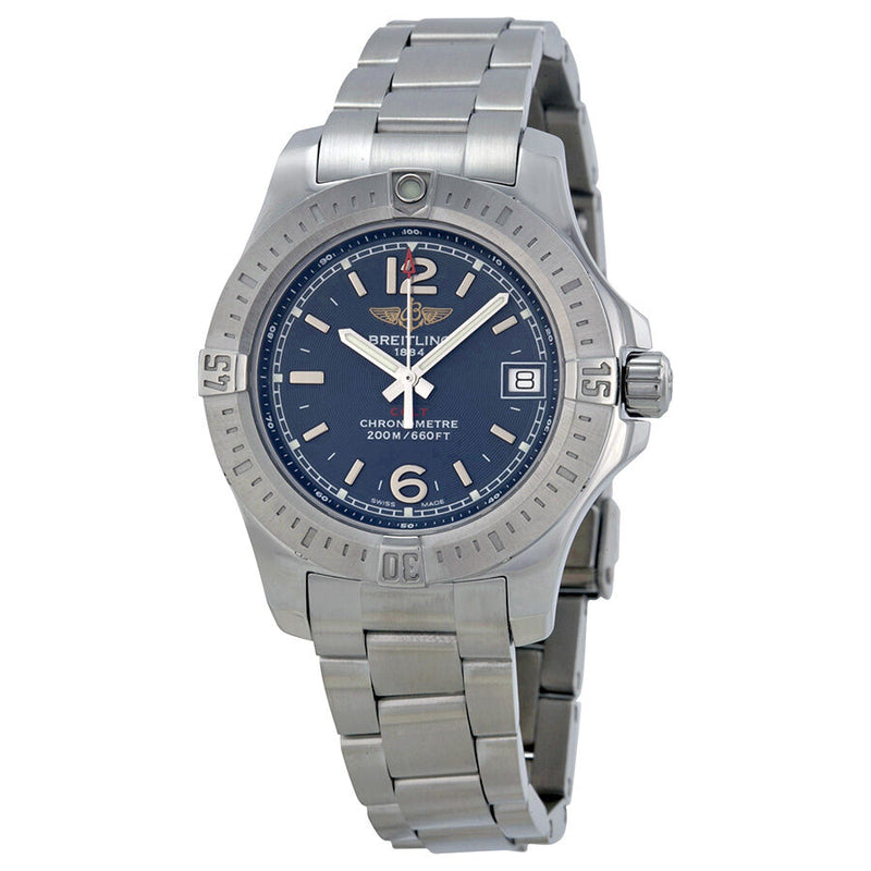 Breitling Colt Lady Blue Dial Stainless Steel Ladies Watch A7738811-C908SS#A7738811-C908-175A - Watches of America