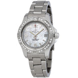 Breitling Colt Lady Mother Of Pearl Dial Stainless Steel Quartz Ladies Watch A7438953/A772SS#A7438953/A772SS-178A - Watches of America