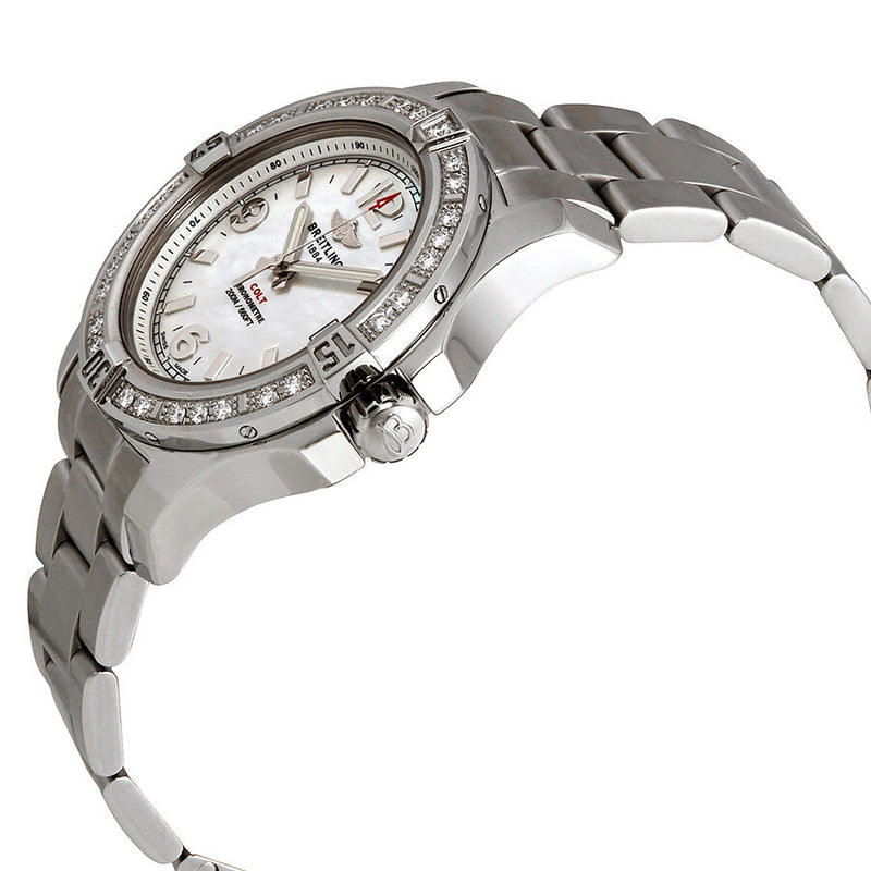 Breitling Colt Lady Mother Of Pearl Dial Stainless Steel Quartz Ladies Watch A7438953/A772SS#A7438953/A772SS-178A - Watches of America #2