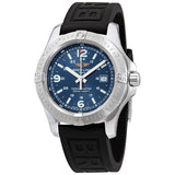 Breitling Colt Quartz Blue Dial Black Rubber Men's Watch A7438811/C907BKPT3#A7438811-C907-152S-A20S.1 - Watches of America