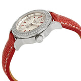 Breitling Colt Silver Dial Ladies Lizard Leather Watch #A7738753-G761RDZT - Watches of America #2