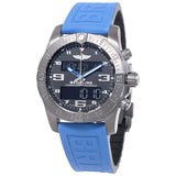 Breitling Exospace B55 Connected Blue Rubber Men's Watch VB5510H2-BE45BLPD3#VB5510H2-BE45-235S-V20DSA.2 - Watches of America