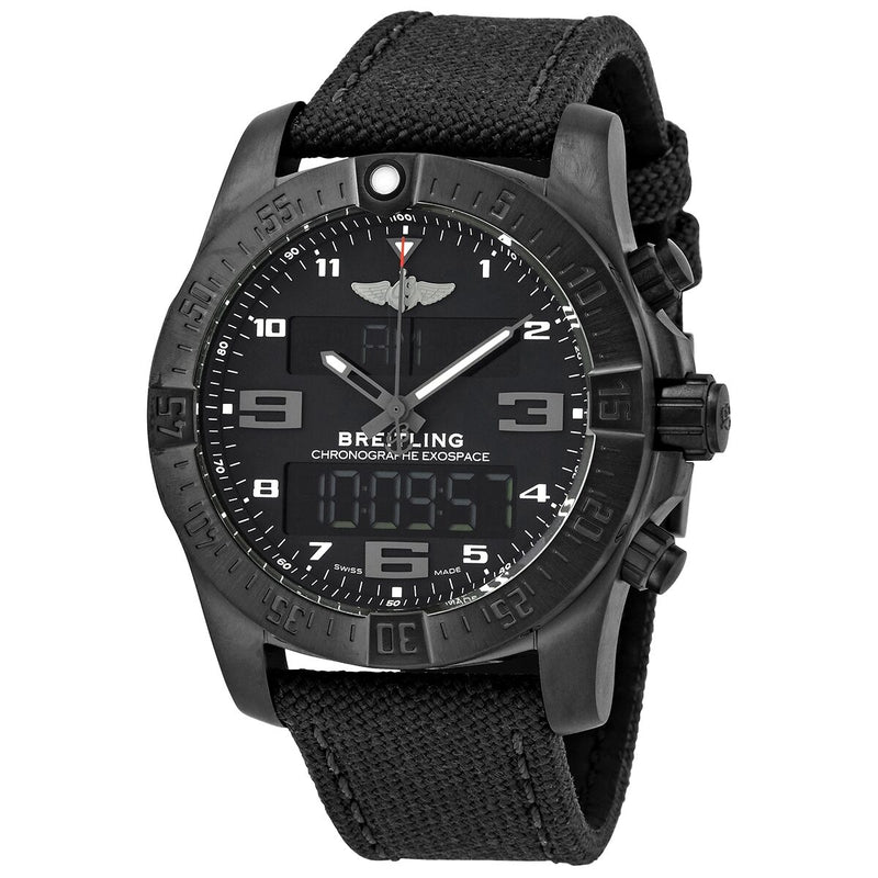 Breitling Exospace B55 Perpetual Chronograph Quartz Analog-Digital Chronometer Watch #VB5510H11B1W1 - Watches of America