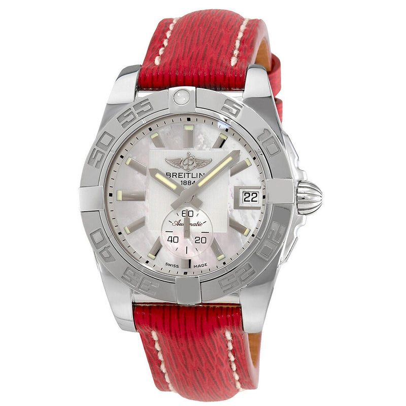 Breitling Galactic 36 Automatic Mother of Pearl Dial Watch A3733012/A716-999Z#A3733012/A716-214XS-A16BA.1 - Watches of America