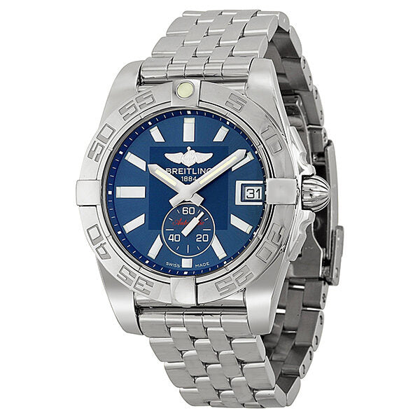 Breitling Galactic 36 Blue Dial Stainless Steel Men's Watch #A3733012-C824SS - Watches of America