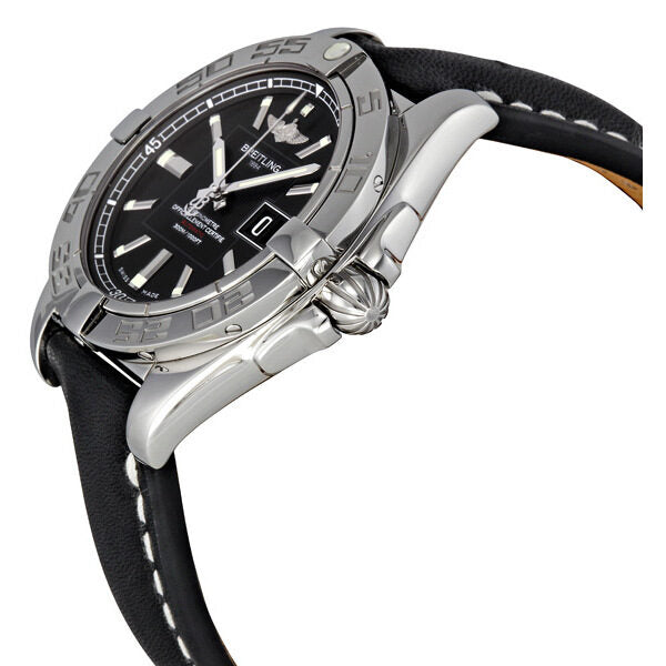 Breitling Galactic 41 Black Dial Automatic Men's Watch A49350L2-BA07BKLT #A49350L2/BA07 - Watches of America #2