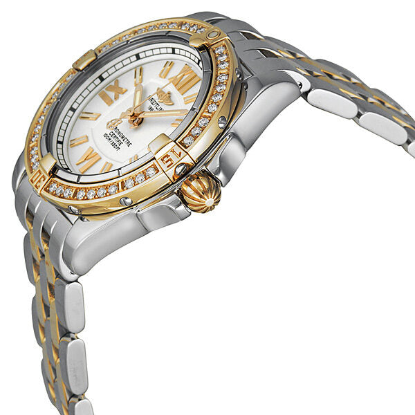 Breitling Lady Cockpit Diamond Rose Gold and Stainless Steel Ladies Watch C7135653-G650TT#C7135653/G650 - Watches of America #2