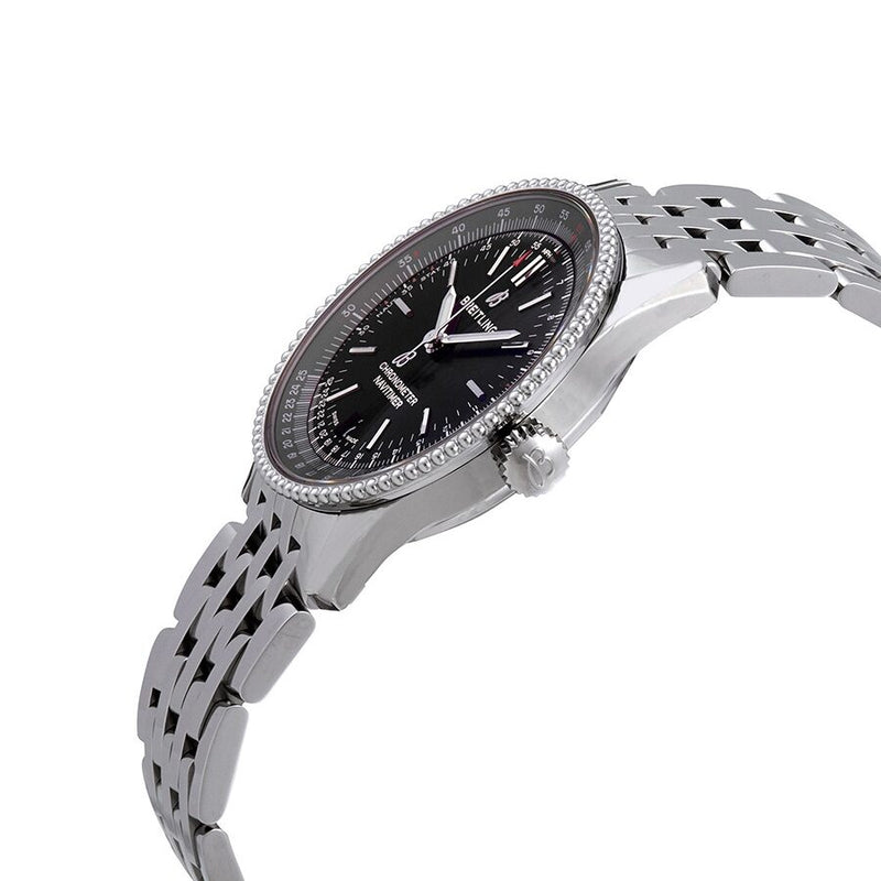 Breitling Navitimer 38 mm Automatic Chronometer Black Dial Men's Watch #A17325241B1A1 - Watches of America #2