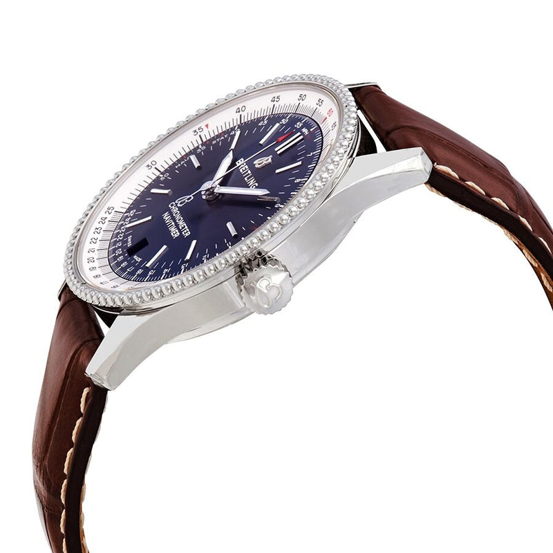 Breitling Navitimer 1 Automatic Chronometer Blue Dial 38 mm Watch #A17325211C1P2 - Watches of America #2