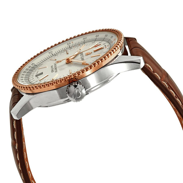 Breitling Navitimer 1 Automatic Chronometer Silver Dial Men's Watch #U17325211G1P1 - Watches of America #2