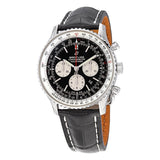 Breitling Navitimer 1 B01 Black Chronograph Dial Automatic Men's Watch #AB0127211B1P2 - Watches of America