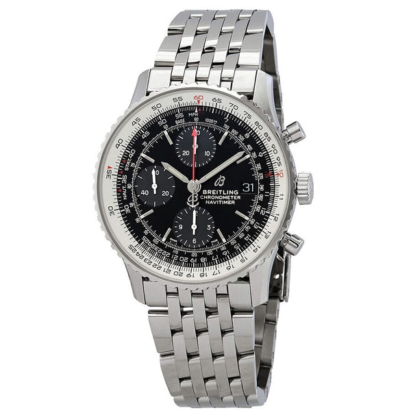 Breitling Navitimer 1 Chronograph Automatic Black Dial Men's Watch #A13324121B1A1 - Watches of America