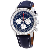 Breitling Navitimer 1 Chronograph Automatic Chronometer Aurora Blue Dial Men's Watch #AB0127211C1X1 - Watches of America