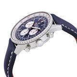 Breitling Navitimer 1 Chronograph Automatic Chronometer Aurora Blue Dial Men's Watch #AB0127211C1X1 - Watches of America #2