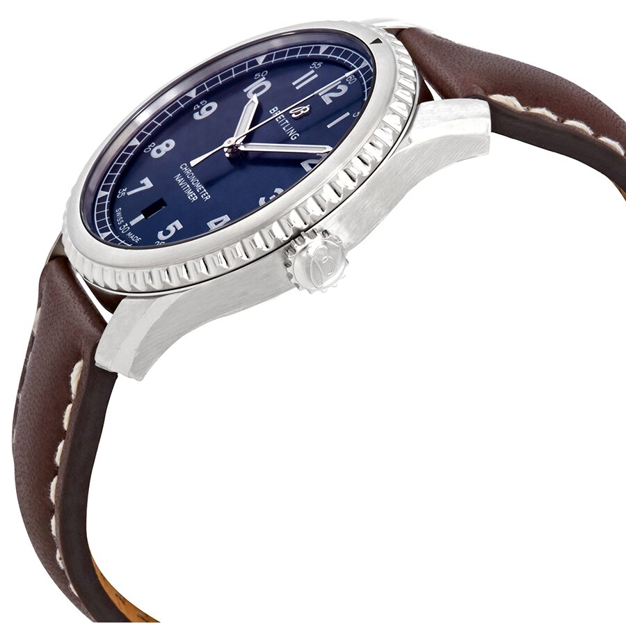 breitling navitimer 8 blue dial