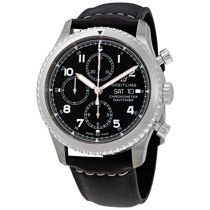 Breitling Navitimer 8 Chronograph Automatic Chronometer Black Dial Men's Watch #A13314101B1X1 - Watches of America
