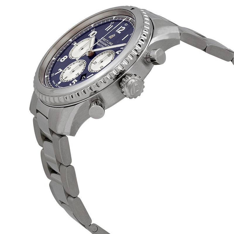Breitling Navitimer 8 Chronograph Automatic Chronometer Blue Dial Men's Watch #AB0117131C1A1 - Watches of America #2