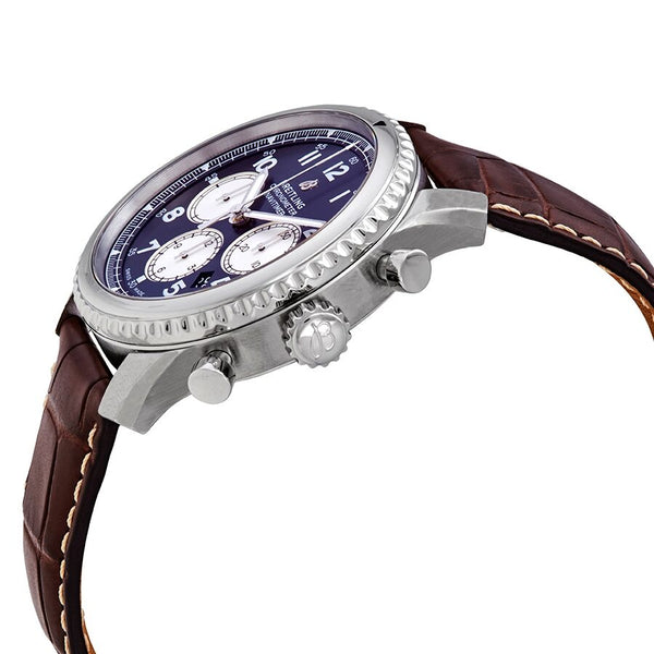 Breitling Navitimer 8 Chronograph Automatic Chronometer Blue Dial Men's Watch #AB0117131C1P2 - Watches of America #2