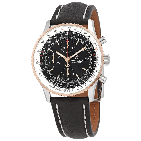 Breitling Navitimer Chronograph Automatic Black Dial Men's Watch #U13324211B1X2 - Watches of America