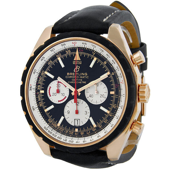 Breitling Navitimer Chrono-matic Automatic 18 kt Rose Gold Men's Watch R1436002-B923BKLT#R1436002/B923 - Watches of America