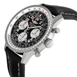 Breitling Navitimer Cosmonaute Black Dial Leather Strap Automatic Men's Watch AB021012-BB59BKLT #AB021012/BB59BKLT - Watches of America #2