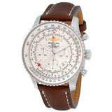 Breitling Navitimer GMT Chronograph Brown Leather Men's Watch AB044121-G783BRLT#AB044121-G783-443X-A20BA.1 - Watches of America