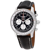 Breitling Navitimer Rattrapante Chronograph Automatic Black Dial Men's Watch #AB031021/BF77/441X - Watches of America