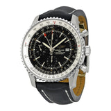 Breitling Navitimer World Black Dial Men's Watch A2432212-B726BKLD#A2432212-B726-442X-A20D.1 - Watches of America