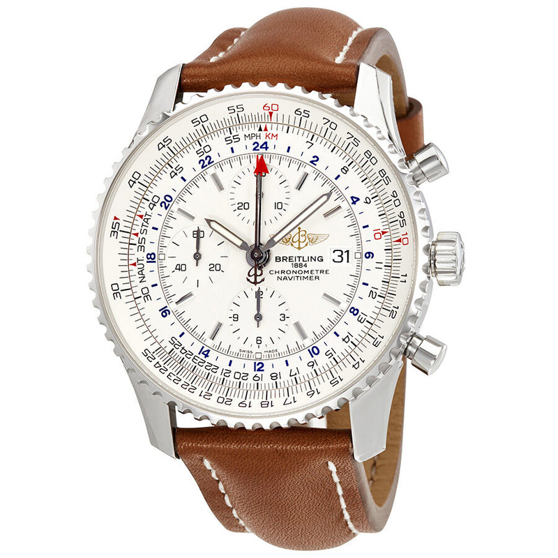Breitling Navitimer World Chronograph Automatic Men's Watch A2432212-G571LBRLT#A2432212-G571-439X-A20BA.1 - Watches of America