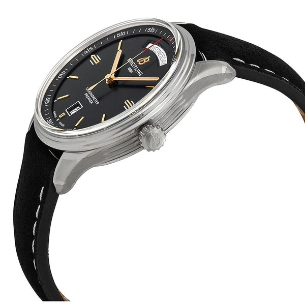 Breitling Premier Automatic Chronometer Black Dial Men's Watch #A45340241B1X2 - Watches of America #2