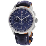 Breitling Premier B01 Chronograph Automatic Chronometer Blue Dial Men's Watch #AB0118221C1P1 - Watches of America