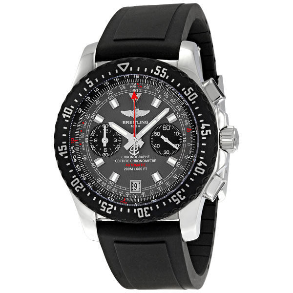 Breitling Skyracer Raven Chronograph Tungsten Men's Watch #A2736423-F532BKRD - Watches of America