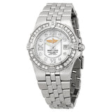 Breitling Starliner 30mm Diamond White Mother of Pearl Ladies Watch A7134053/A679#A7134053/A679SS - Watches of America