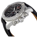 Breitling Super Avenger Black Dial Chronograph Black Leather Strap Men's Watch A1337011-B907BKLT #A1337011/B907 - Watches of America #2