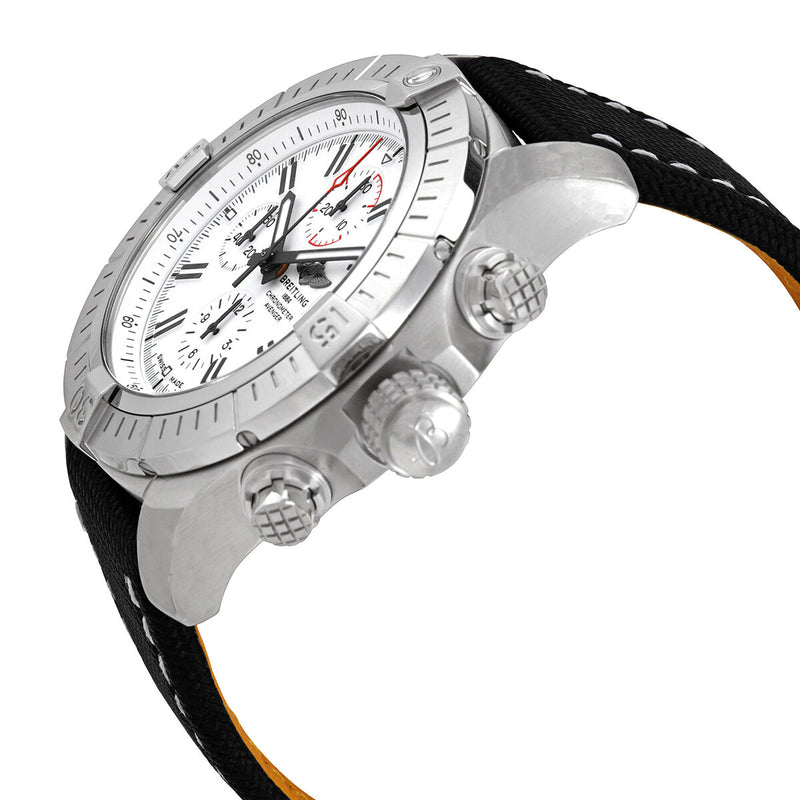 Breitling Super Avenger Chronograph Automatic White Dial Men's Watch #A133751A1A1X2 - Watches of America #2