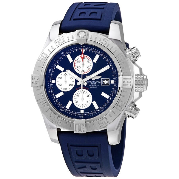 Breitling super avenger blue dial best sale