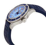 Breitling SuperOcean 36 Automatic Light Blue Dial Ladies Watch #A17316D81C1S1 - Watches of America #2