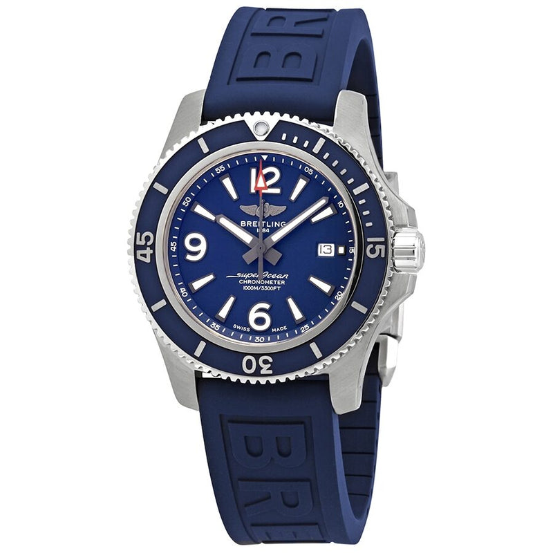 Breitling Superocean 44 Automatic Blue Dial Men's Watch #A17367D81C1S2 - Watches of America