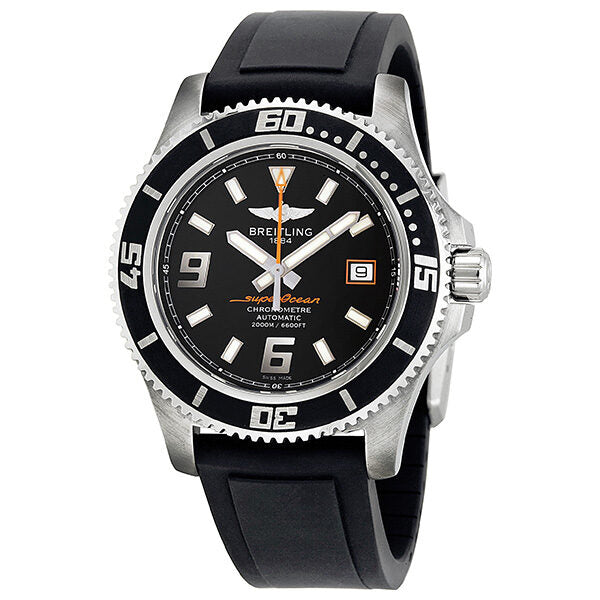 Breitling Superocean 44 Automatic Black Dial Men's Watch BKPD#A1739102-BA80 - Watches of America
