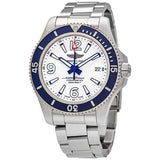 Breitling Superocean Automatic White Dial Men's Watch #A17366D81A1A1 - Watches of America